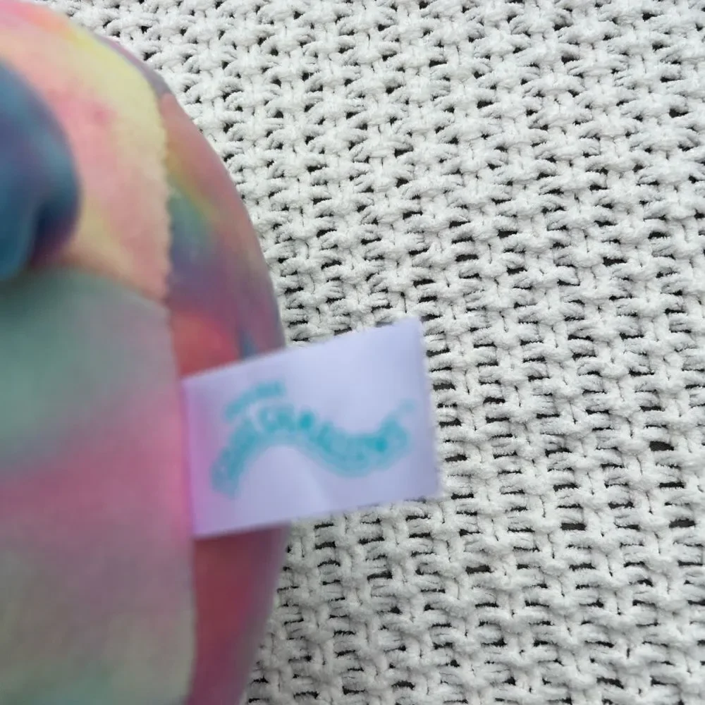 Squishmallow Mystery Squad Candy Rainbow Tie-dye Plush Kelly Toy 8